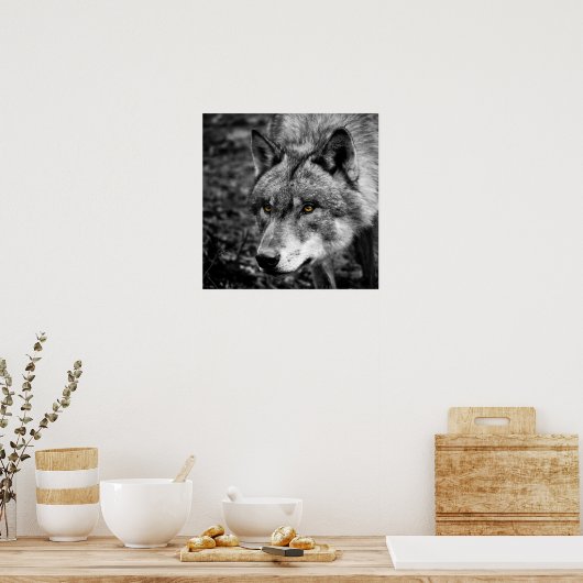 Wolf Eyes Poster (Keuken)