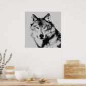 Wolf Eyes Poster (Keuken)