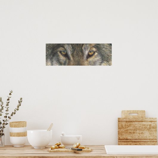 Wolf Eyes Poster (Keuken)