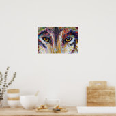 Wolf Eyes Poster (Keuken)