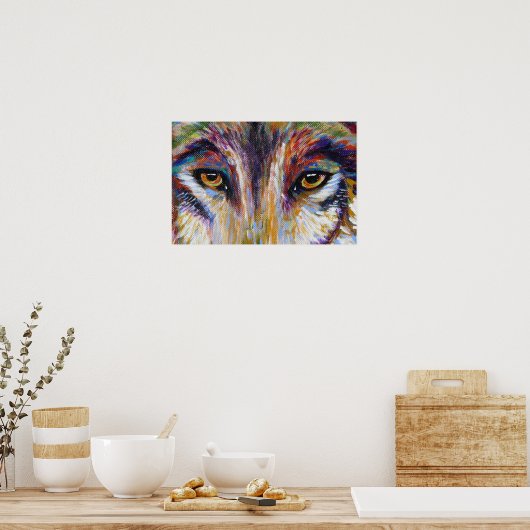 Wolf Eyes Poster (Keuken)