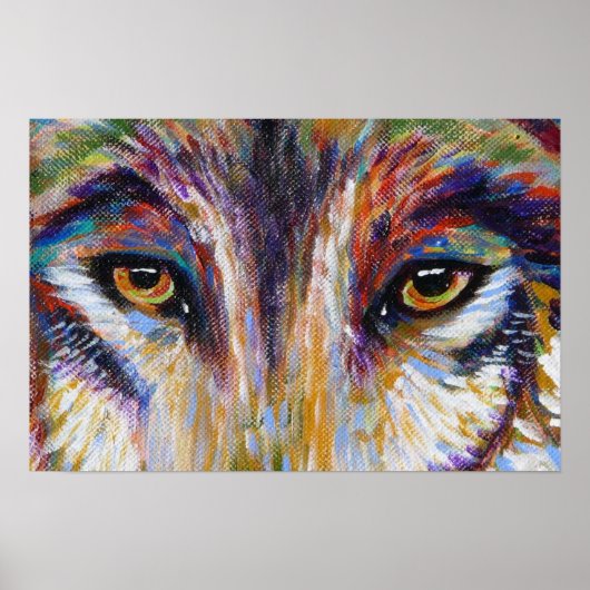 Wolf Eyes Poster (Voorkant)
