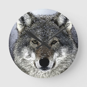 Wolf Eyes Ronde Klok