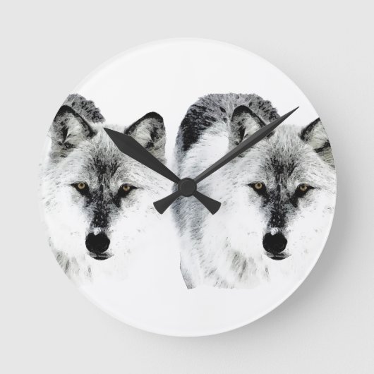 Wolf Eyes Ronde Klok (Voorkant)