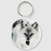 Wolf Eyes Sleutelhanger (Voorkant)