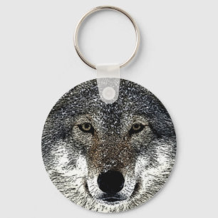 Wolf Eyes Sleutelhanger
