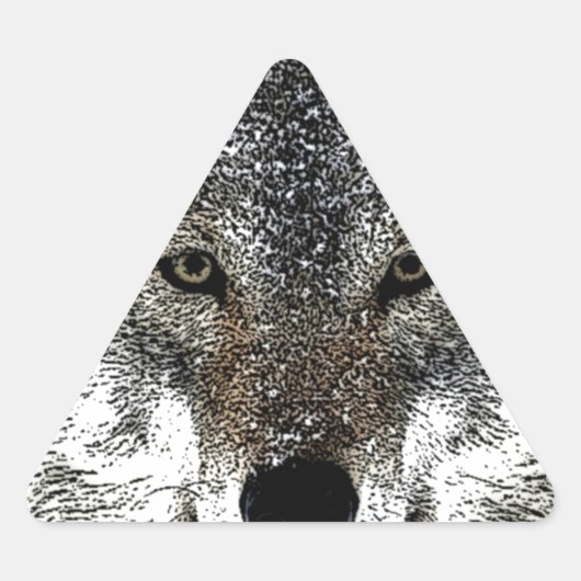 Wolf Eyes Sticker (Voorkant)