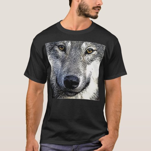Wolf Eyes T-shirt (Voorkant)