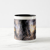 Wolf Eyes Tweekleurige Koffiemok (Center)