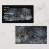 WOLF EYES Visitekaartje of profielkaart (Voorkant / Achterkant)
