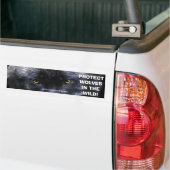 WOLF EYES Wildlife Conservation Bumpersticker (Op Truck)