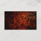 WOLF EYES Wildlife Supporter Visitekaartje (Achterkant)