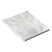Wolf face Notitieblok 5.6x6" (Schuin)
