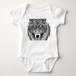 Wolf Face Romper