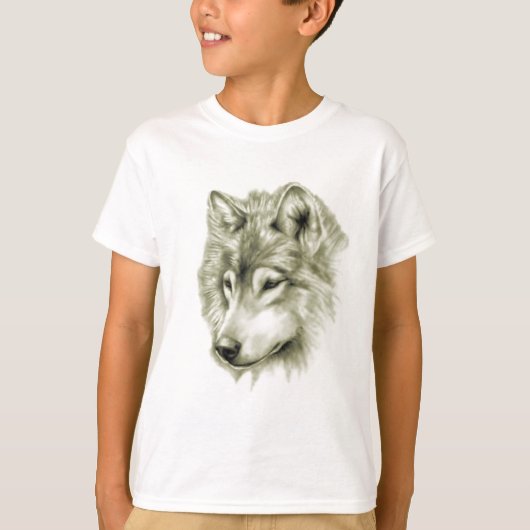 Wolf Face T-shirt (Voorkant)