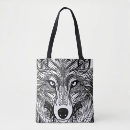 Wolf Face Tas