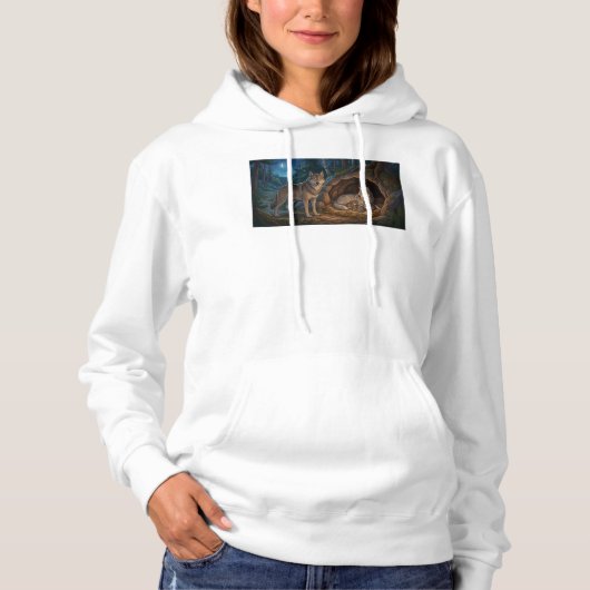 Wolf Familie Hoodie (Voorkant)