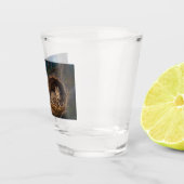 Wolf Familie Shot Glas (Rechts)