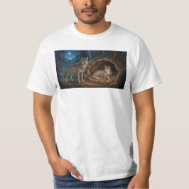 Wolf Familie T-shirt