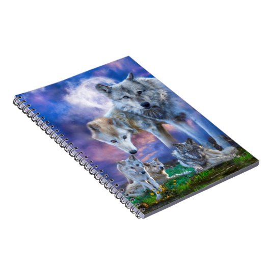 Wolf Family A BETER WERELD Notitieboek (Rechterzijde)