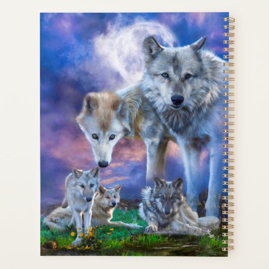 Wolf Family A BETER WERELD Planner (Achterkant)