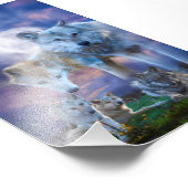 Wolf Family BETTER WERELD Foto Afdruk (Hoek)