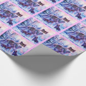 Wolf Family Cadeaupapier (Hoek)