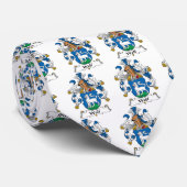 Wolf Family Crest Stropdas (Opgerold)