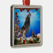 Wolf Family Singers Holiday Tree Ornament (Rechts)