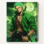 Wolf Fang Swordsman Notitieboek (Achterkant)