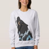 Wolf Fantasy Women Basic Sweatshirt (Voorkant)