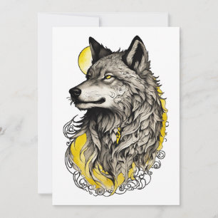 Wolf Feestdagenkaart