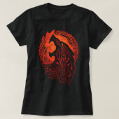 Wolf Fenrir Viking T-shirt (Design voorkant)