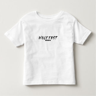 Wolf Fest 2024 Peuter T-shirt Front Logo