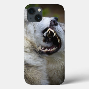 Wolf Fight iPhone 13 Hoesje