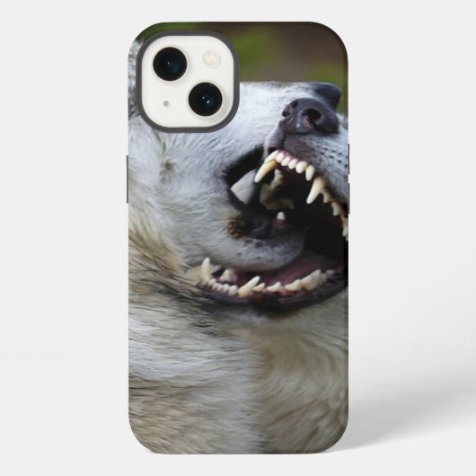 Wolf Fight iPhone Hoesje (Achterkant)