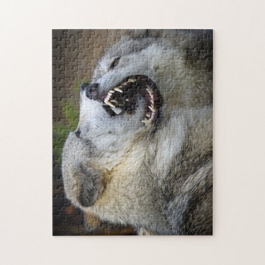 Wolf Fight Legpuzzel (Verticaal)