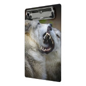 Wolf Fight Mini Klembord (Angled2)