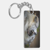 Wolf Fight Sleutelhanger (Voorkant Links)
