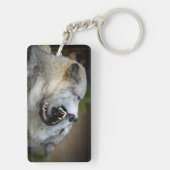 Wolf Fight Sleutelhanger (achterkant)