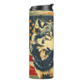 Wolf Flag Thermosbeker (Gedraaid links)
