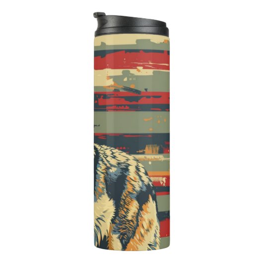 Wolf Flag Thermosbeker (Geroteerd rechts)