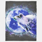 Wolf Fleece Blanket (Voorkant)