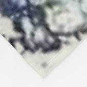 Wolf Fleece Deken (Hoek)