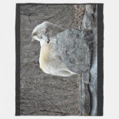 Wolf Fleece Deken (Voorkant)