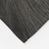 Wolf Fleece Deken (Hoek)
