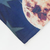 Wolf Fleece Deken (Hoek)