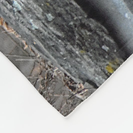 Wolf Fleece Deken (Hoek)