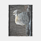 Wolf Fleece Deken (Voorkant)