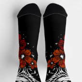 Wolf Flower Tatoo  Sokken (Top)